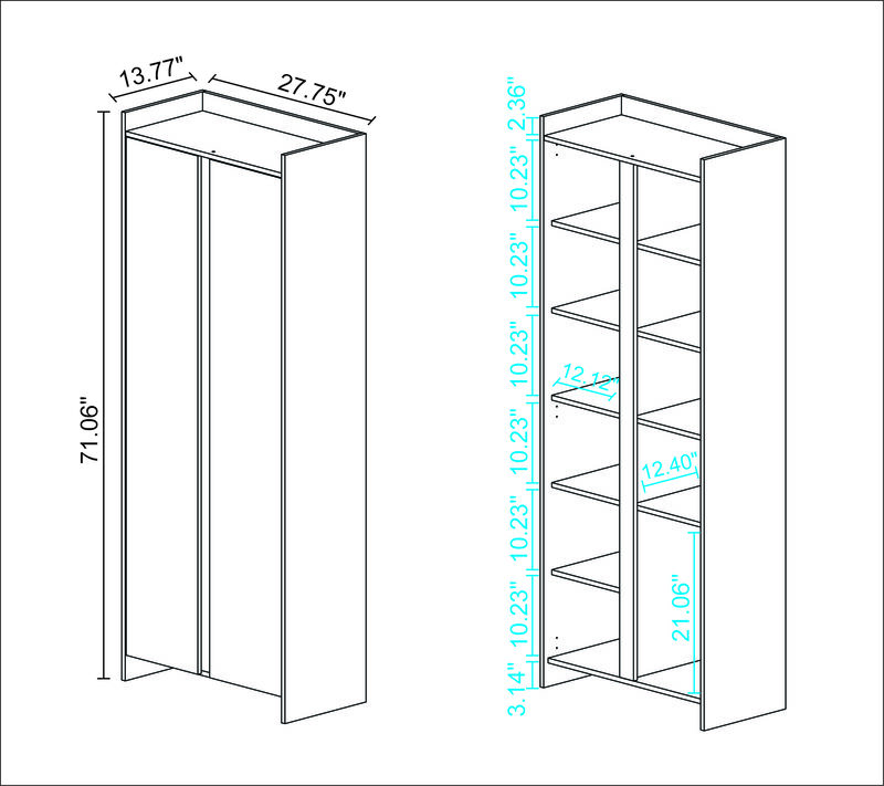 Ratzer Brown Storage Cabinet