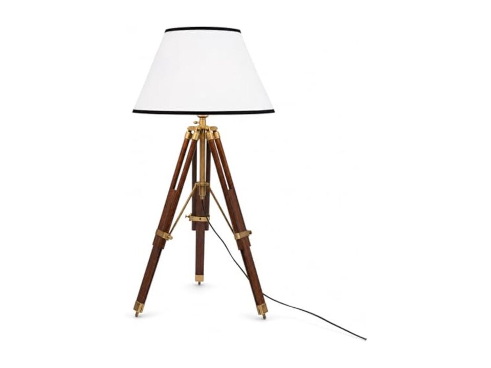 Designer Tripod Table Lamp Bedside Lamp Shade Not Included