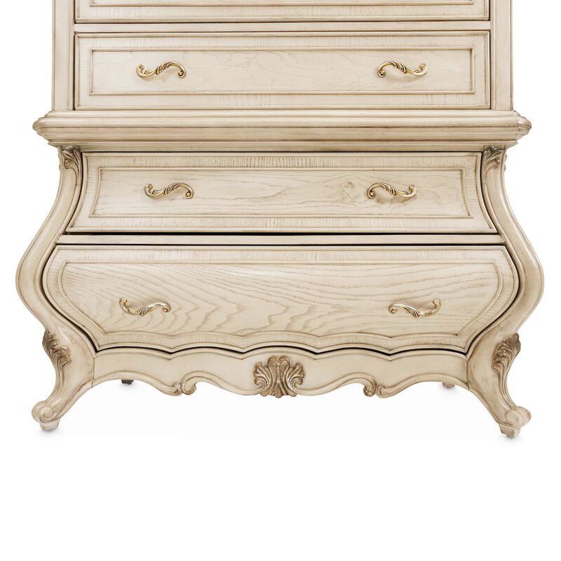 Platine de Royale 6-Drawer Chest - Champagne image number 8