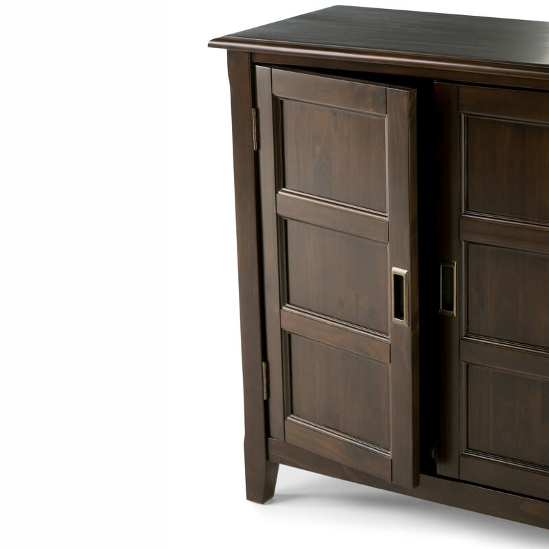 Dimkuf Transitional Solid Wood Accent Storage Cabinet image number 3