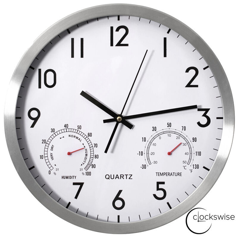 Clockswise 14-inch Non-Ticking Quartz Wall Clock