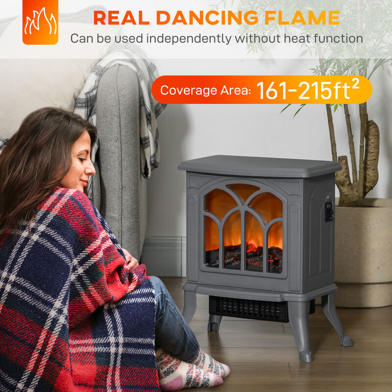 MONDAWE 50 Inch Oversized Electric Fireplace, Recessed and Wall Mounted Fireplace image number 5