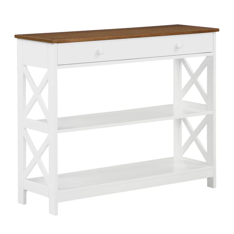 Convience Concept, Inc. Oxford 1 Drawer Console Table with Shelves