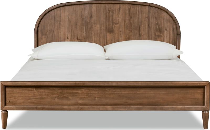 Langley Curved Wood Bed image number 0