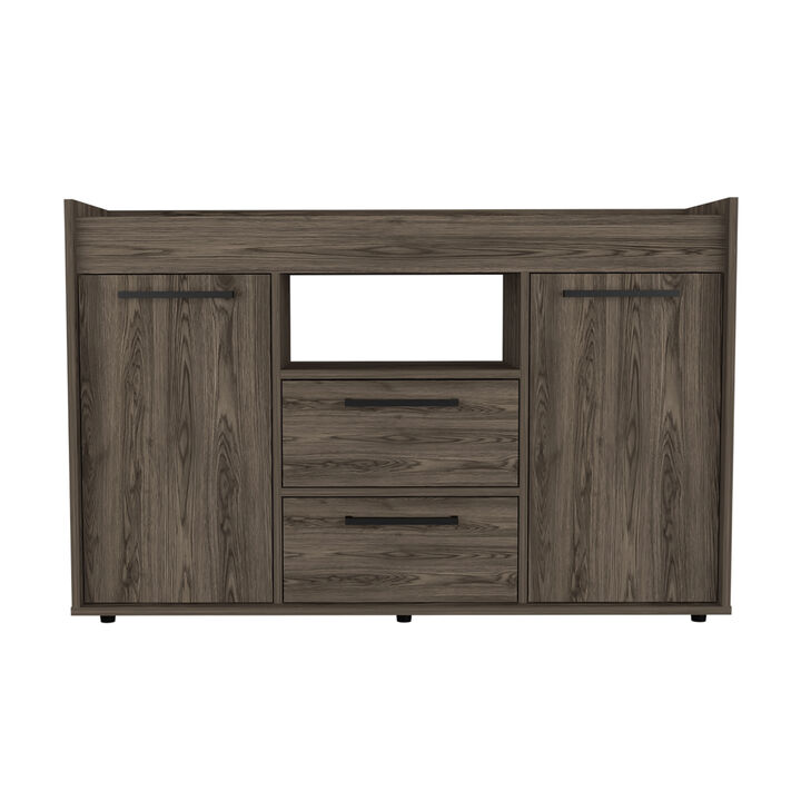 Drawer Sideboard Dark Walnut