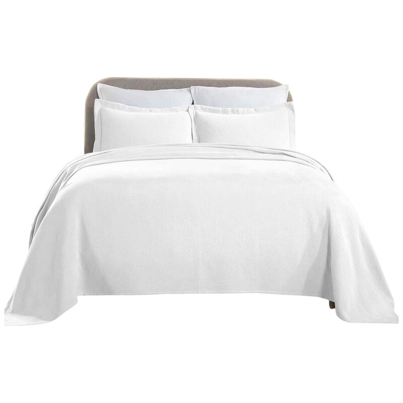 Lightweight Cotton Bedspread Set with Matching Shams image number 2