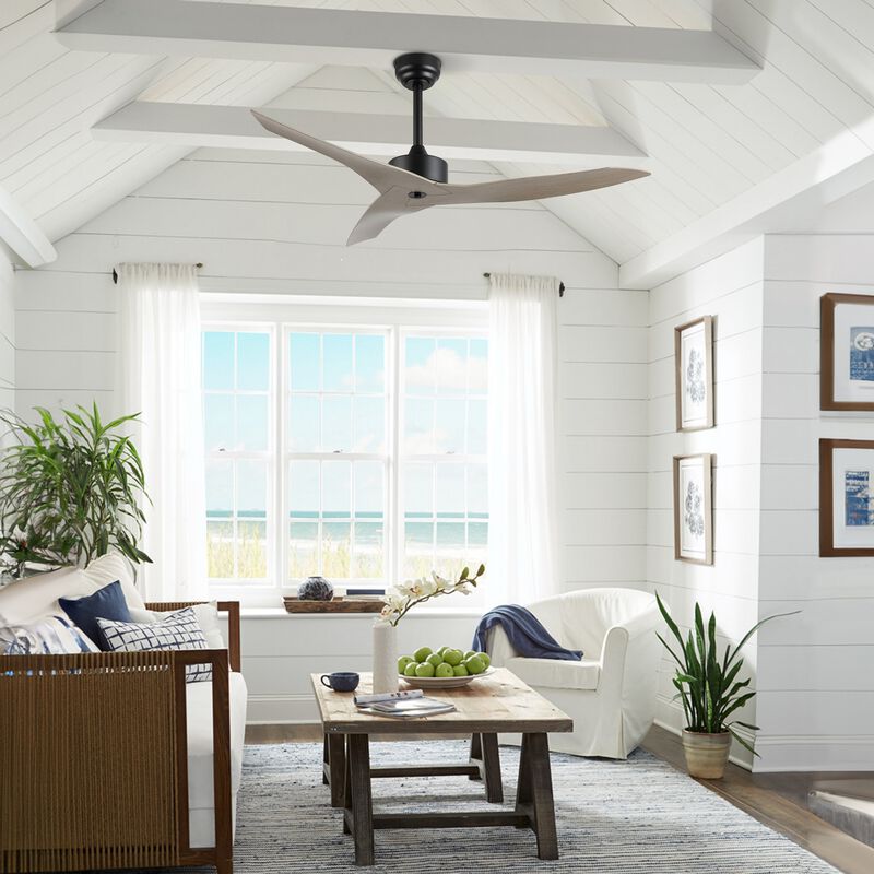 Aldrin Modern Minimalist Iron/Plastic Razor Ceiling Fan