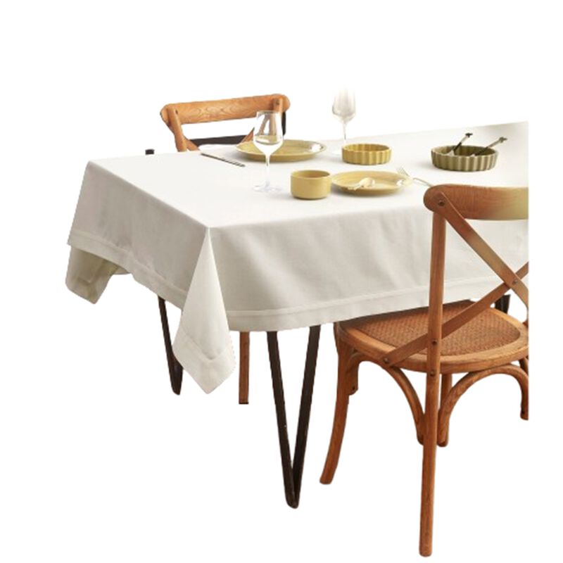 Cotton Linen Tablecloth - Dru - Cotton Linen Plain image number 0