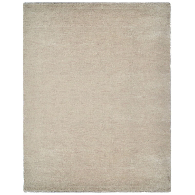 RUGSOTIC CARPETS HAND KNOTTED LOOM WOOL ECO-FRIENDLY AREA RUGS  - Rectangle, Solid Plain Design, High Pile Thick Handmade Anti Skid Rugs for Living Room (L00111) image number 0