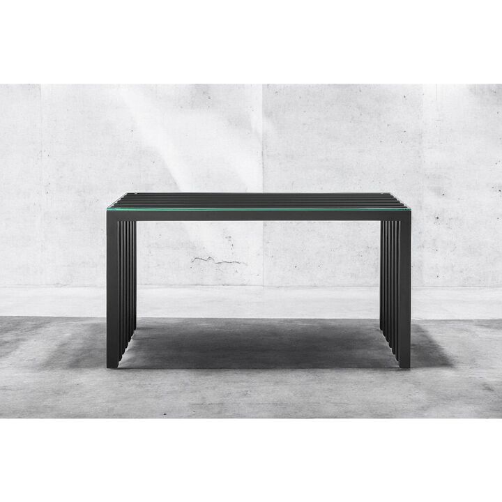 Pangea Home Vlad Desk Metal Black