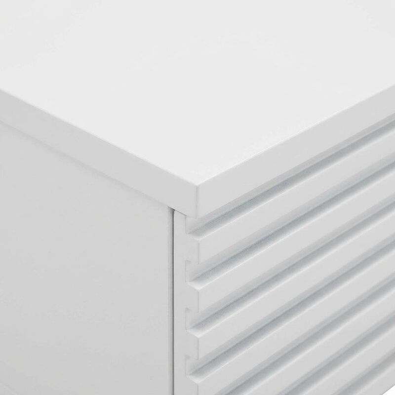 Wall Mount Wood Office Desk in Modern Design for Computer Workstations image number 7