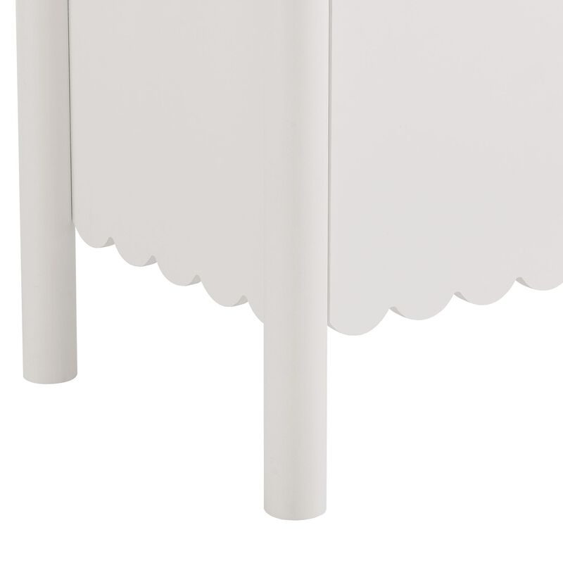 Modway Emmeline 2-Door Scalloped Sideboard in Light Gray image number 8