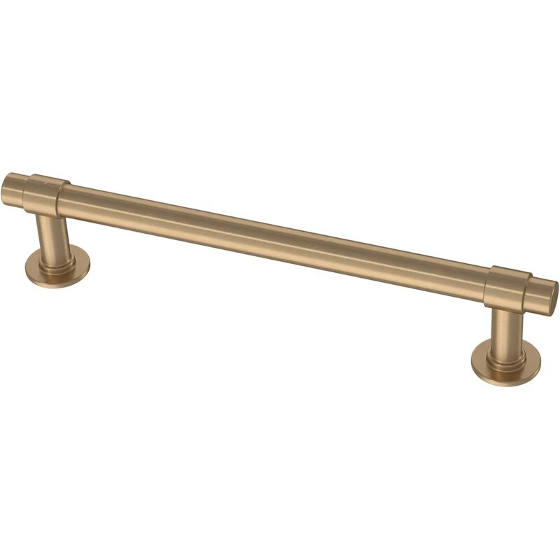FRANKLIN BRASS Bar (20-Pack) Cabinet Handles 5-1/16"" Hole to Hole Champagne Bronze Kitchen Cabinet Pulls Drawer Handles Cabinet