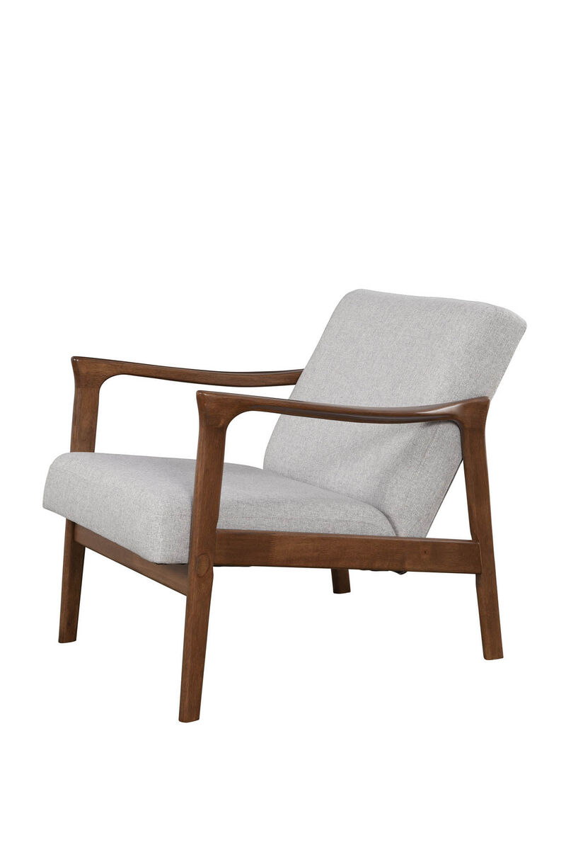Zephyr Lounge Chair, Light Grey