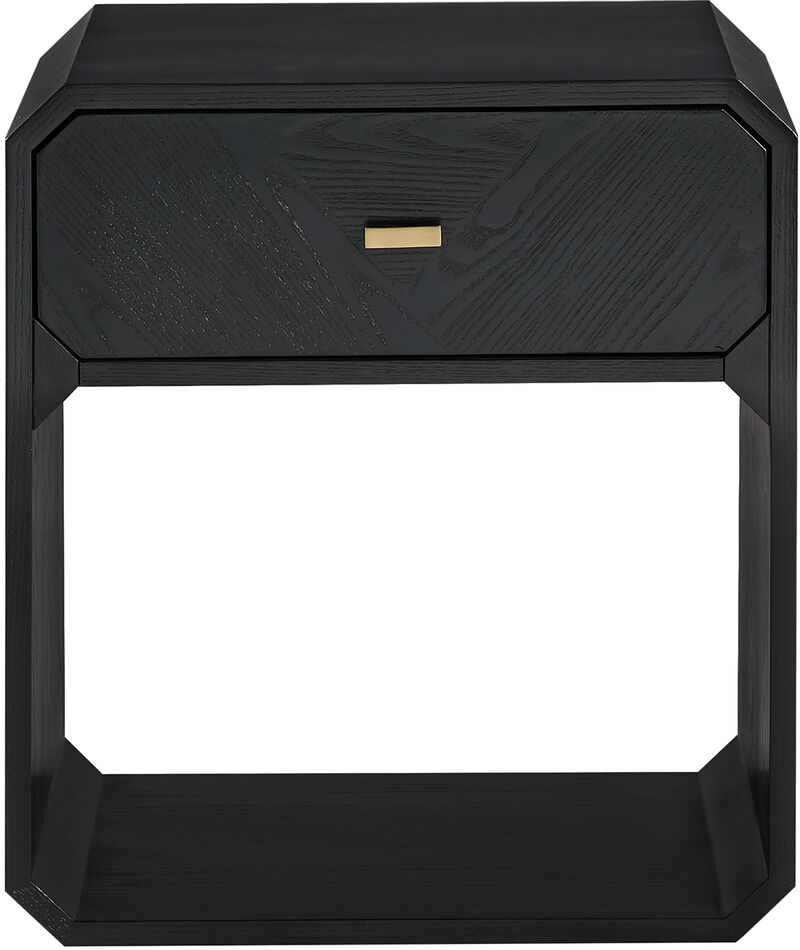 Meridian Furniture Parker Black Ash Veneer Night stand image number 2