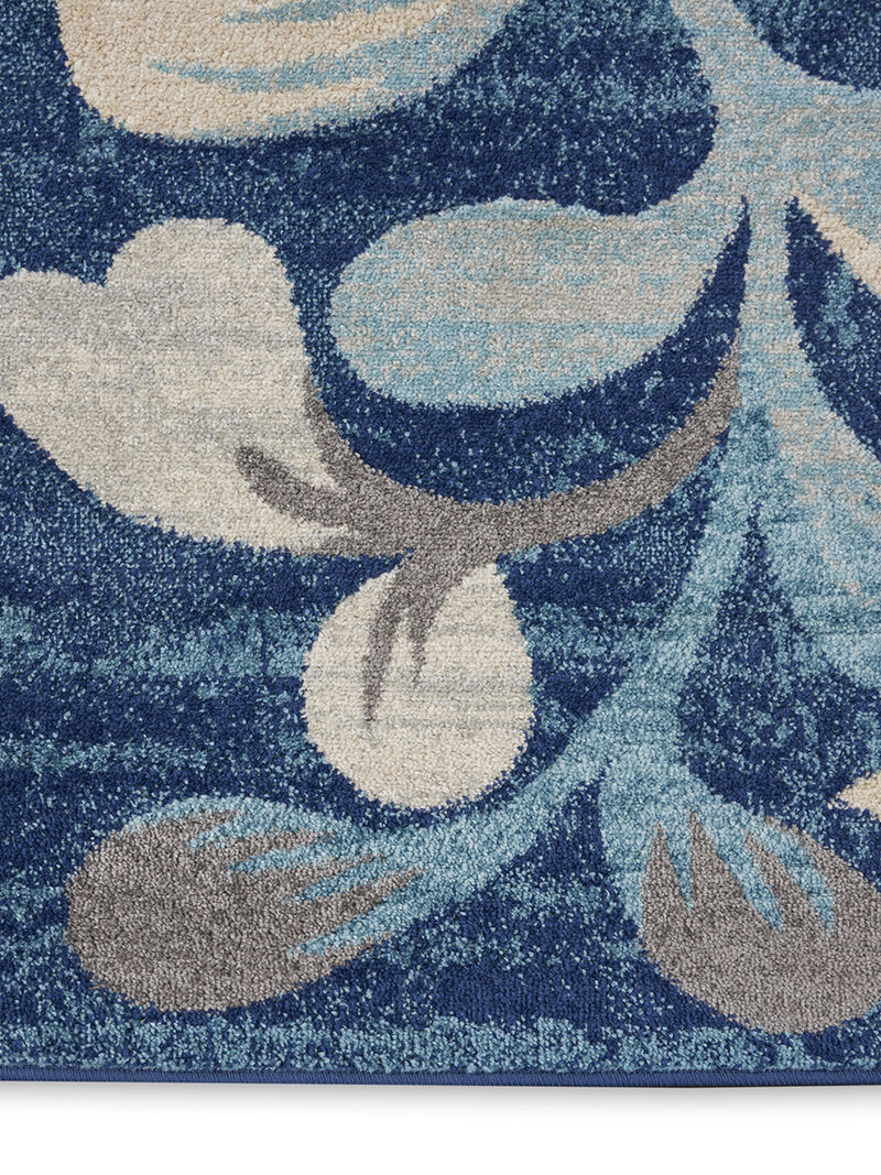 Tranquil TRA03 Navy 8'10" x 11'10" Rug image number 4