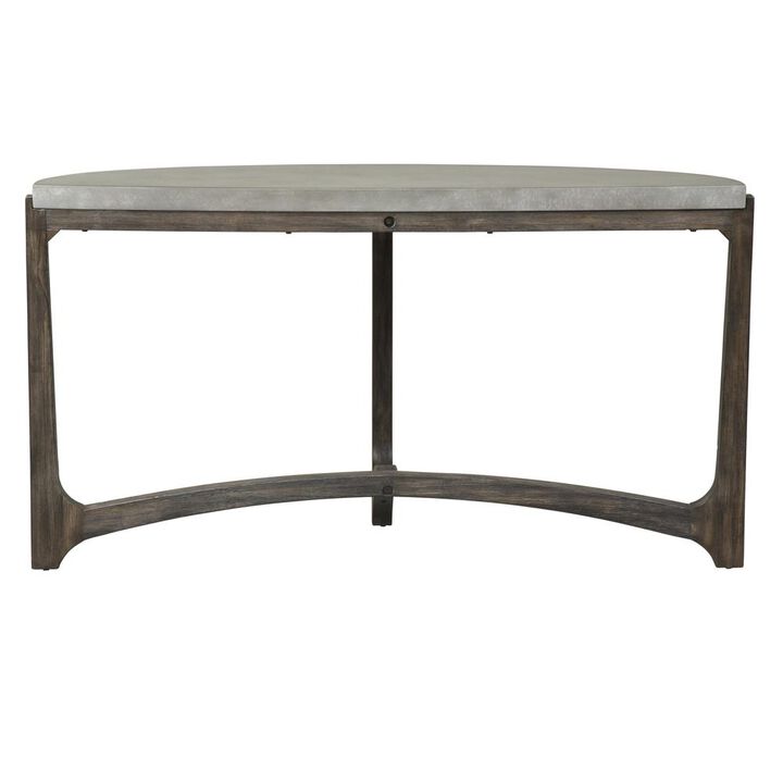 Liberty Furniture Cascade Cascade sofa table in Wirebrush Rustic Brown
