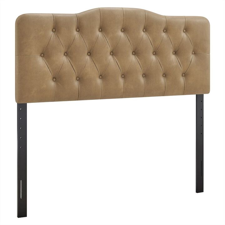 Annabel Vegan Leather Full Headboard