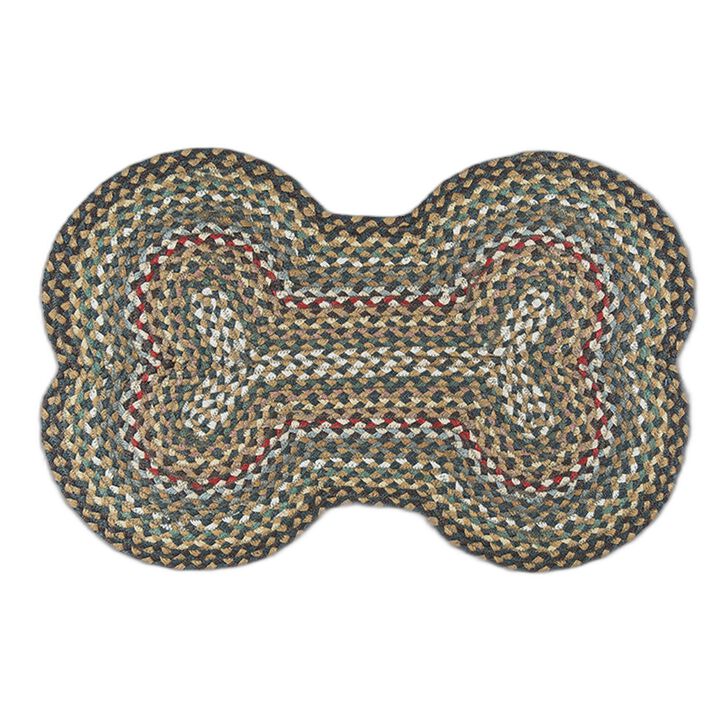 Earth Rugs Db-51 Fir Ivory Large Dog Bone 18 X 28