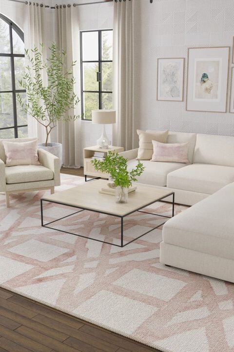 Lorrain 8571F Blush 8' x 11' Rug