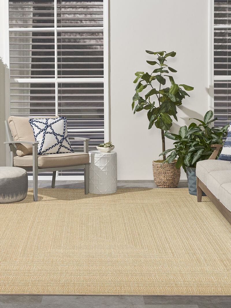Tulum TLM04 Taupe/Ivory 8' x 10' Rug
