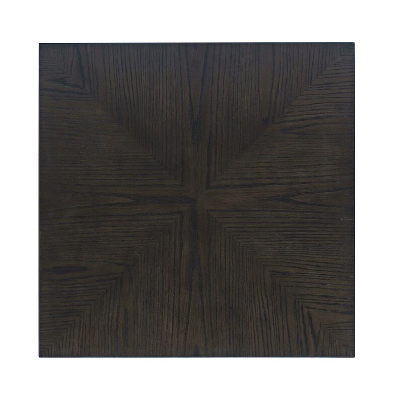 Jofran Laurel Creek Modern Contemporary 24 Square End Table with Open Shelf