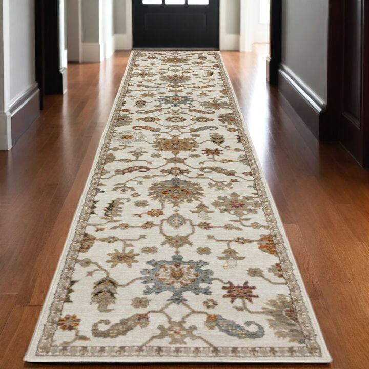 HomeRoots Oriental Runner Rug