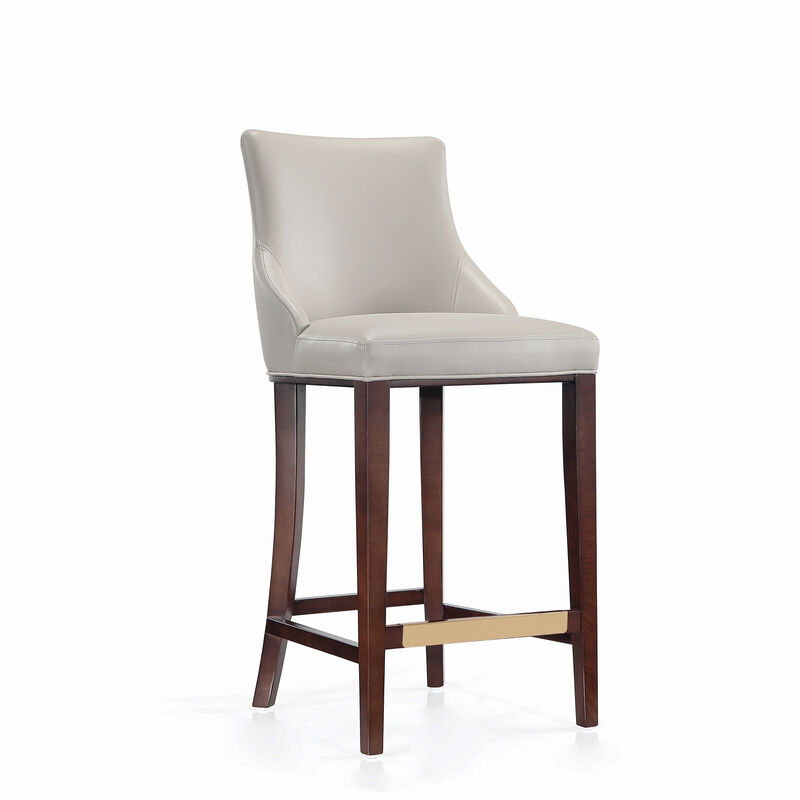Shubert Light Gray Barstool