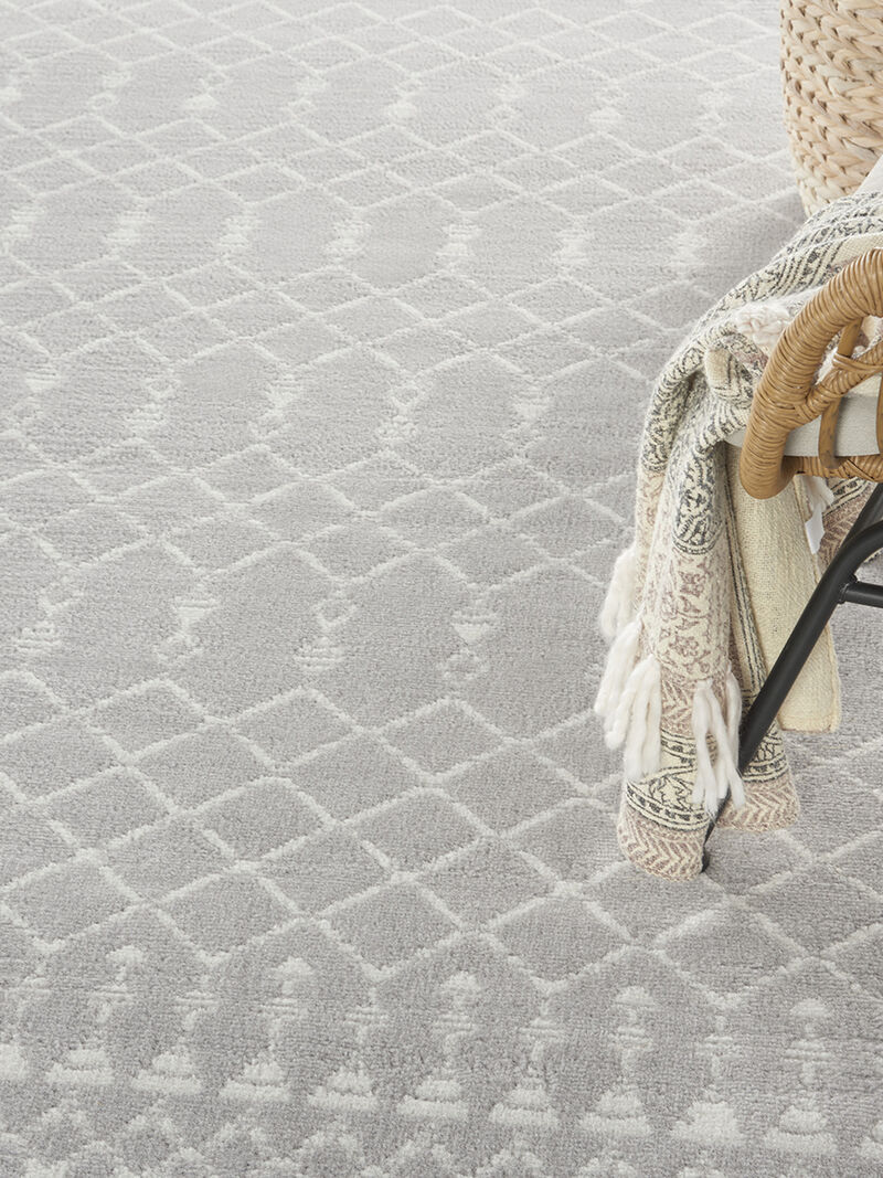 Whimsicle WHS02 Gray 7' x 10' Rug