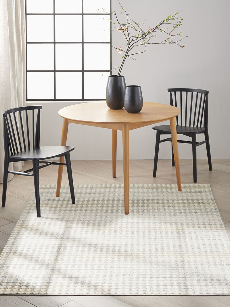 CK950 Rush CK958 Ivory/Multicolor 5'3" x 7'3" Rug image number 6