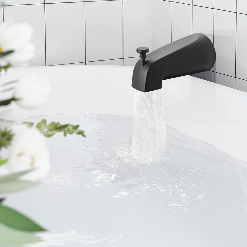 Complete Tub Shower Set with Rainfall Head, Handheld Spray and Tub Spout image number 1