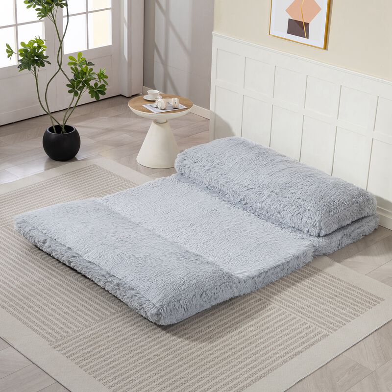 Hivvago Bean Bag Floor Sofa Bed with Foam Filling image number 6