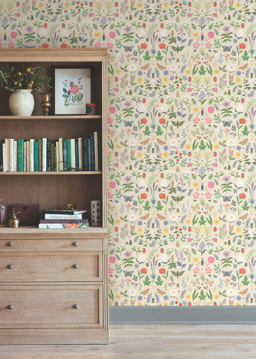 Curio Cream Peel & Stick Wallpaper