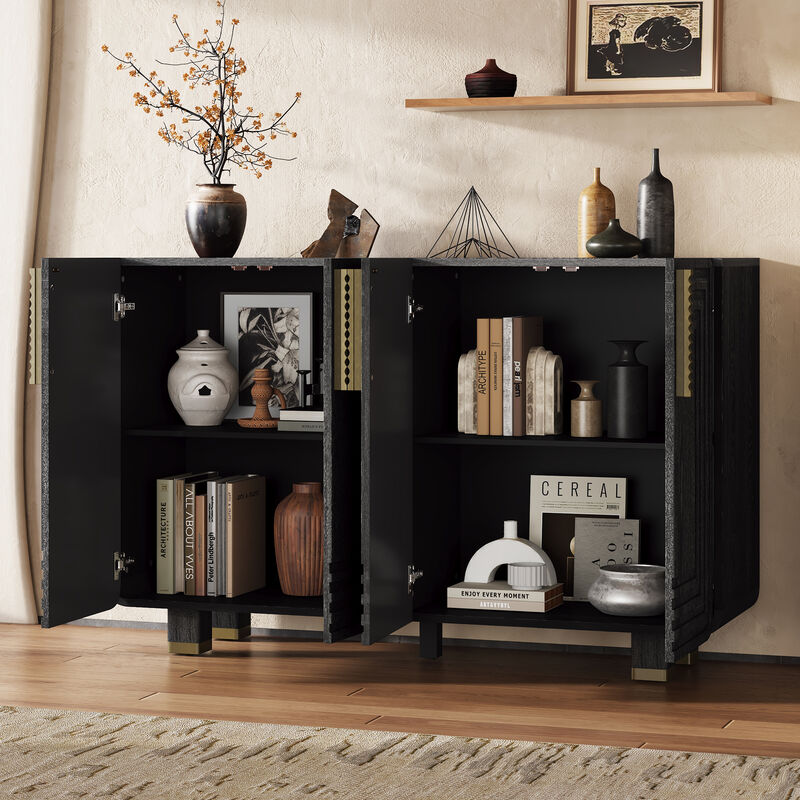 Merax Retro Buffet Cabinet with Storage