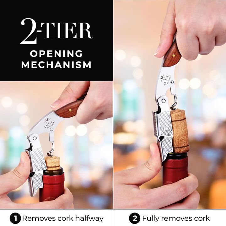 Professional Waiter’s Corkscrew Bottle Opener