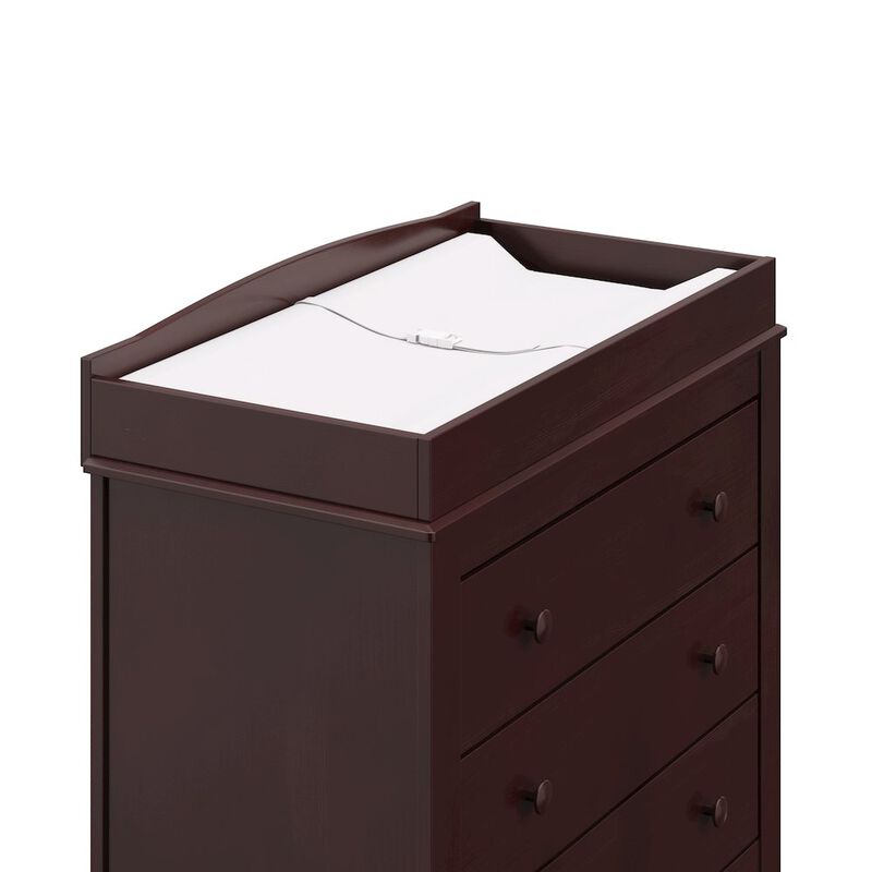 Graco Noah 3 Drawer Chest with Changing Topper (Espresso)