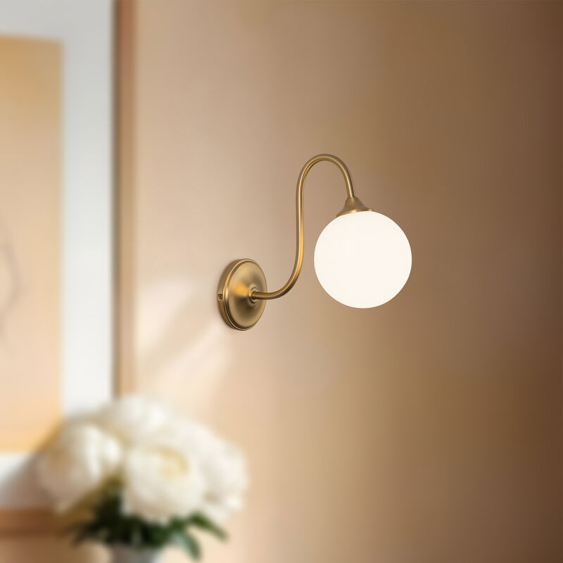 Bancroft 12-in Damp-Rated Wall/Vanity Light image number 2