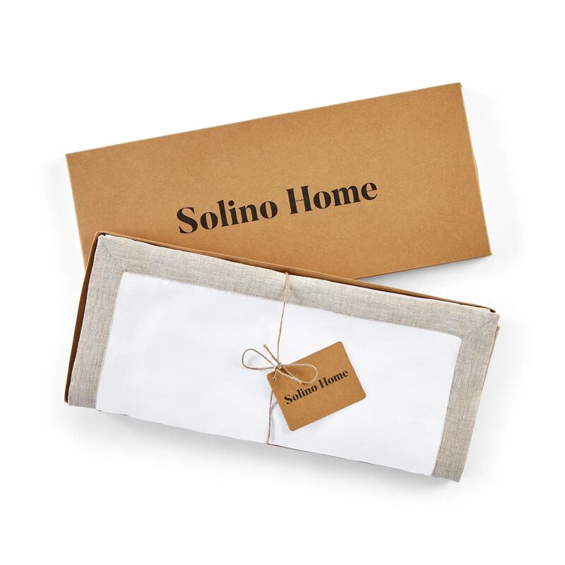 Christmas Linen Table Runner - Classic, Solino Home