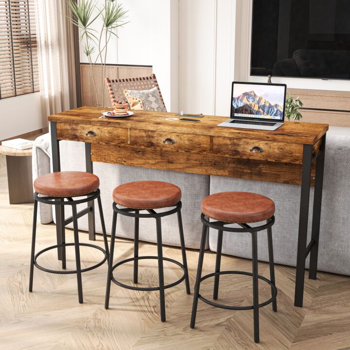Furkel Industrial Bistro Set