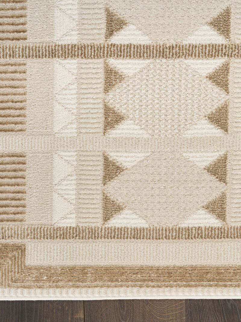Nordic NRC06 Taupe 2' x 6' Rug