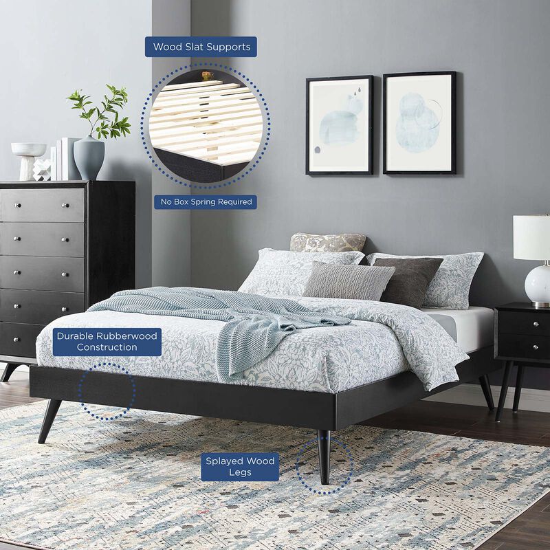 Modway - Margo Full Wood Platform Bed Frame image number 6