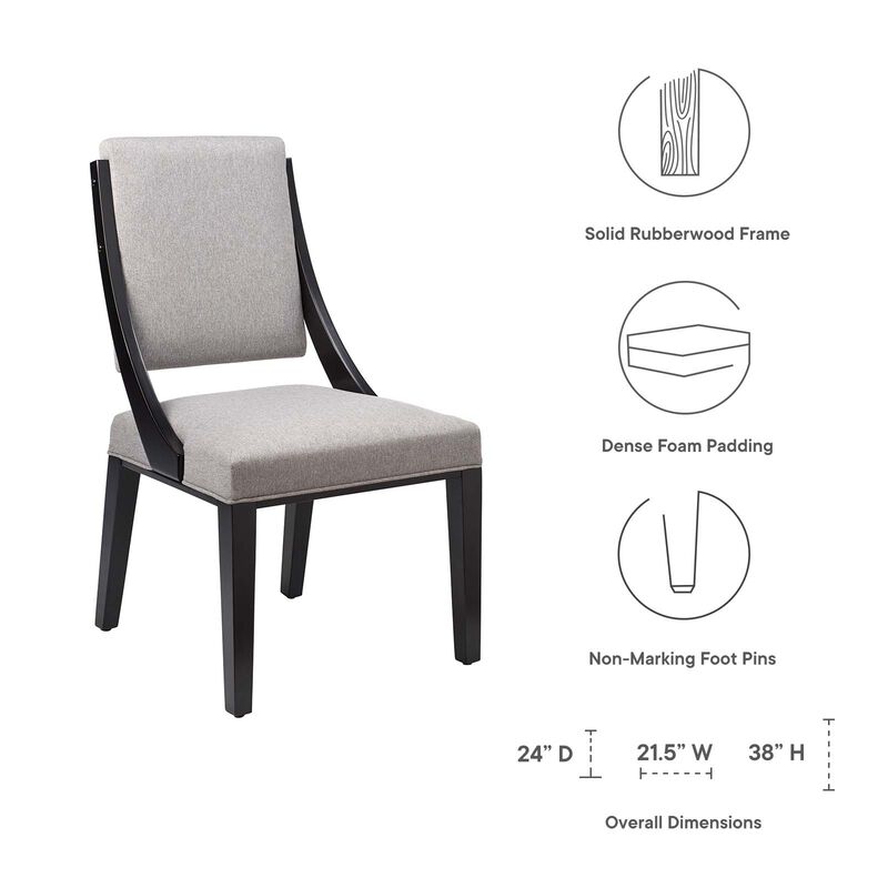 Cambridge Upholstered Fabric Dining Chairs - Set of 2 image number 6