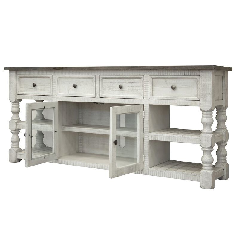 Crafters and Weavers Stonegate TV Stand - 80