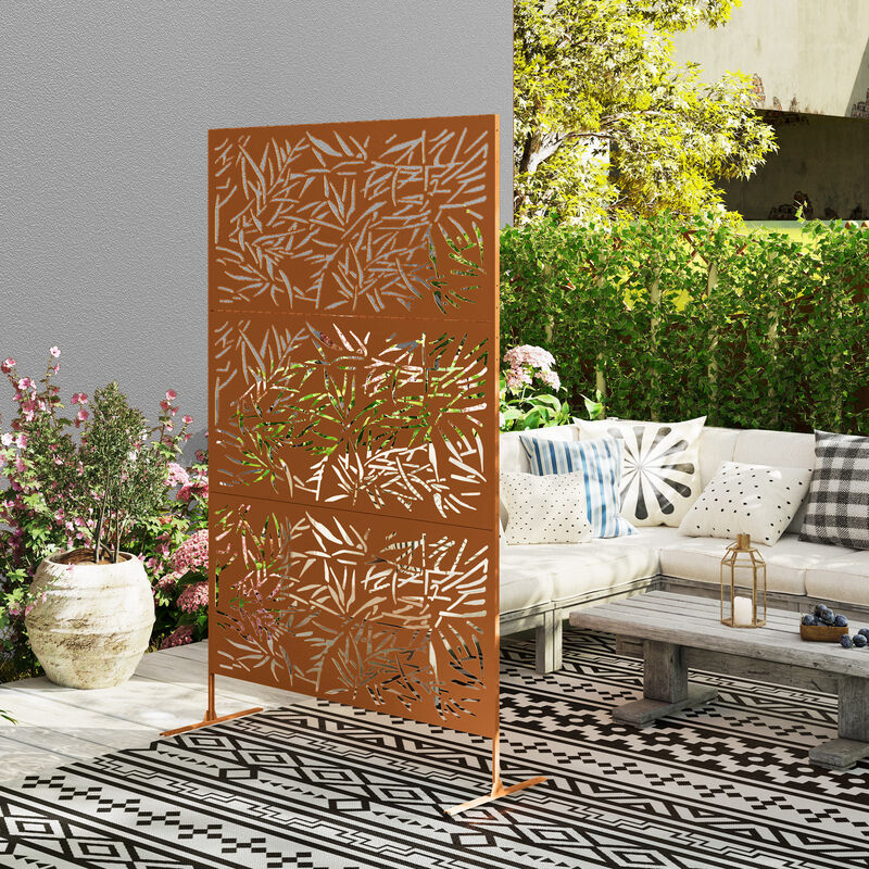 Hivvago Outdoor Bamboo Style Privacy Screen image number 6