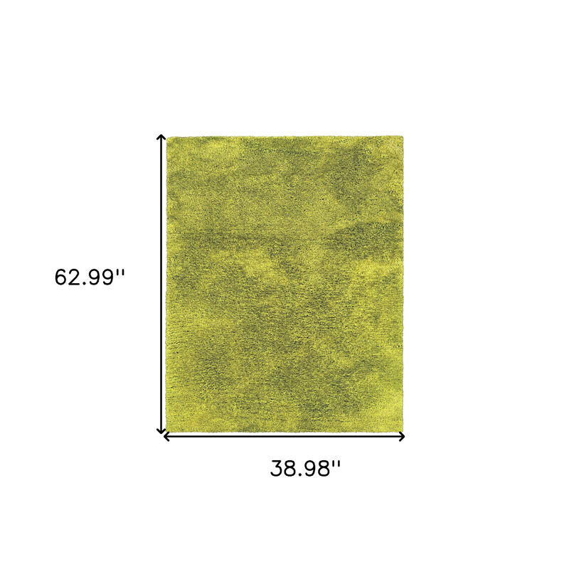 HomeRoots Shag Hand Tufted Area Rug image number 3