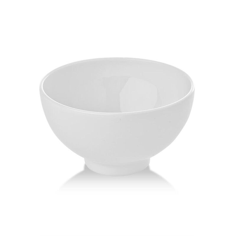 Porcelain Delta-Coupe dia.5.25" h:3" 17 oz. Round White Porcelain Bowl (Set of 4)
