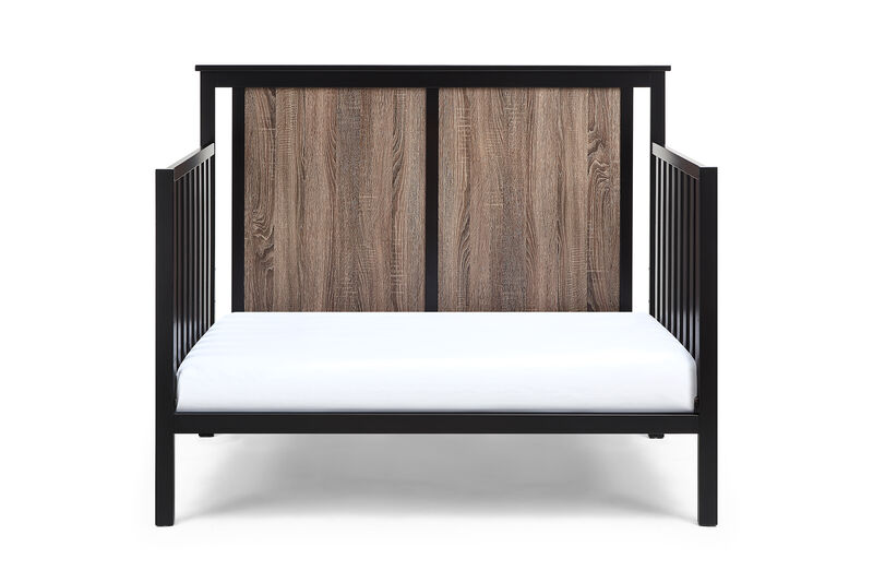 Suite Bebe Connelly 4-in-1 Convertible Crib Black/Vintage Walnut