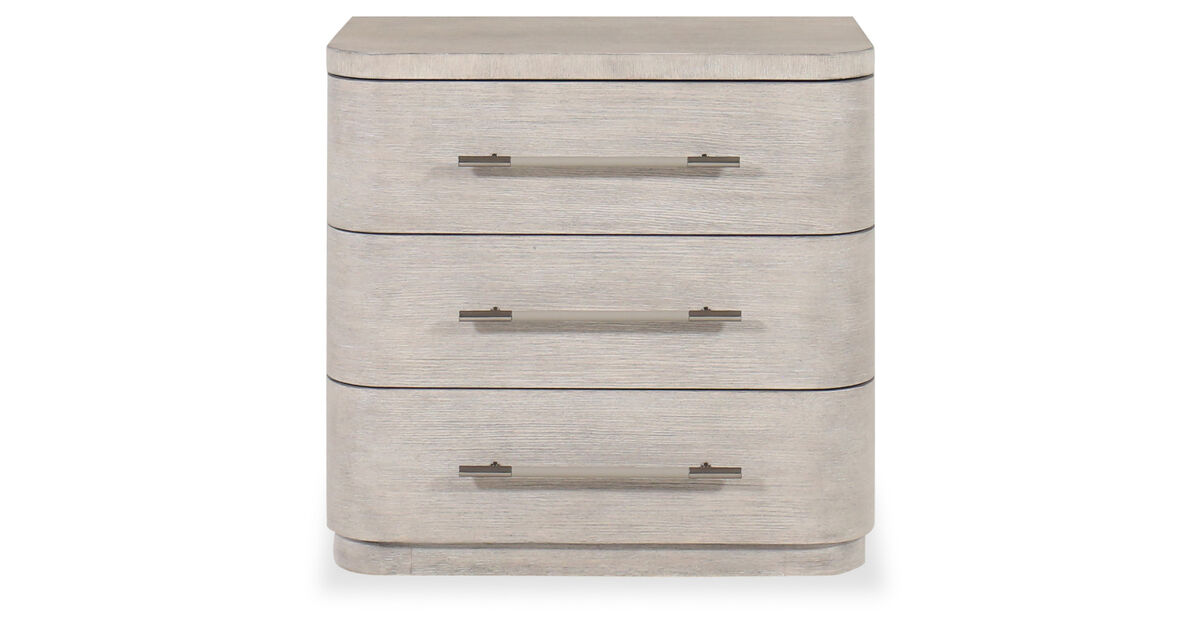 Modern Mood Light 3 Drawer Nightstand