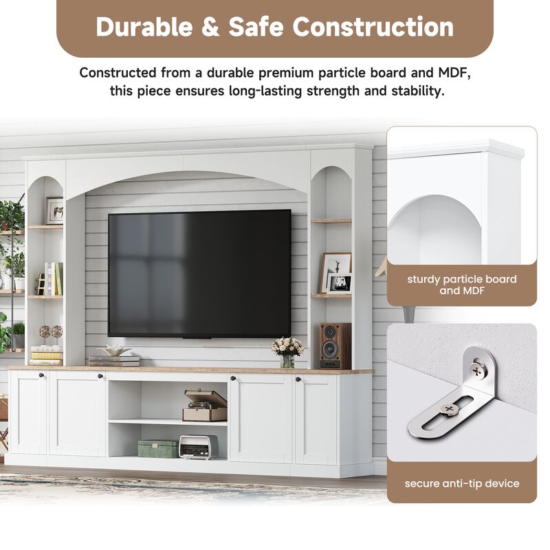 Casnar Entertainment Center Wall image number 6