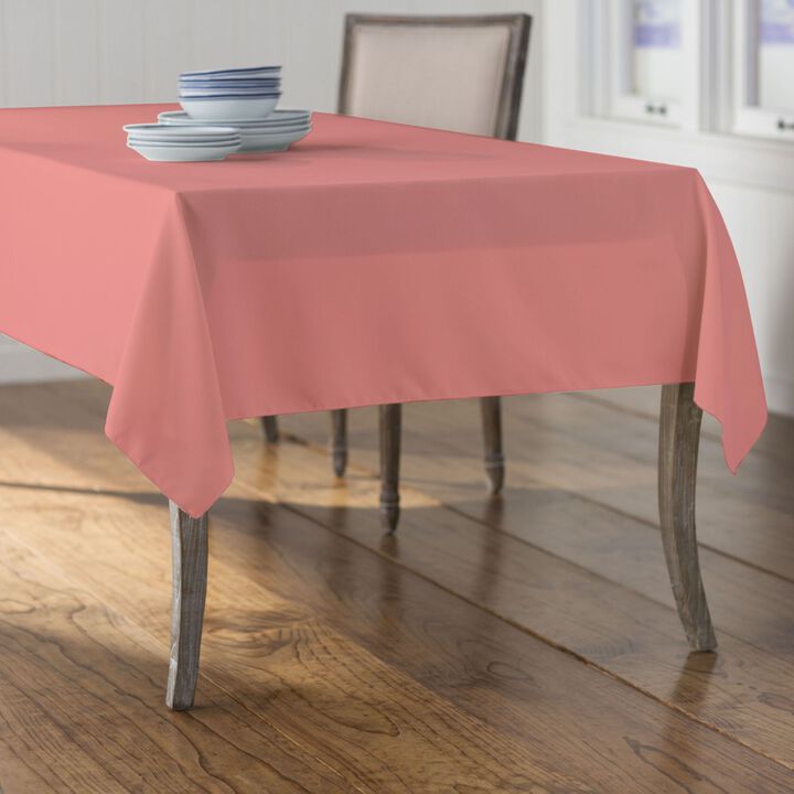 Rectangular Tablecloth 60 by 120 Inch Polyester Poplin